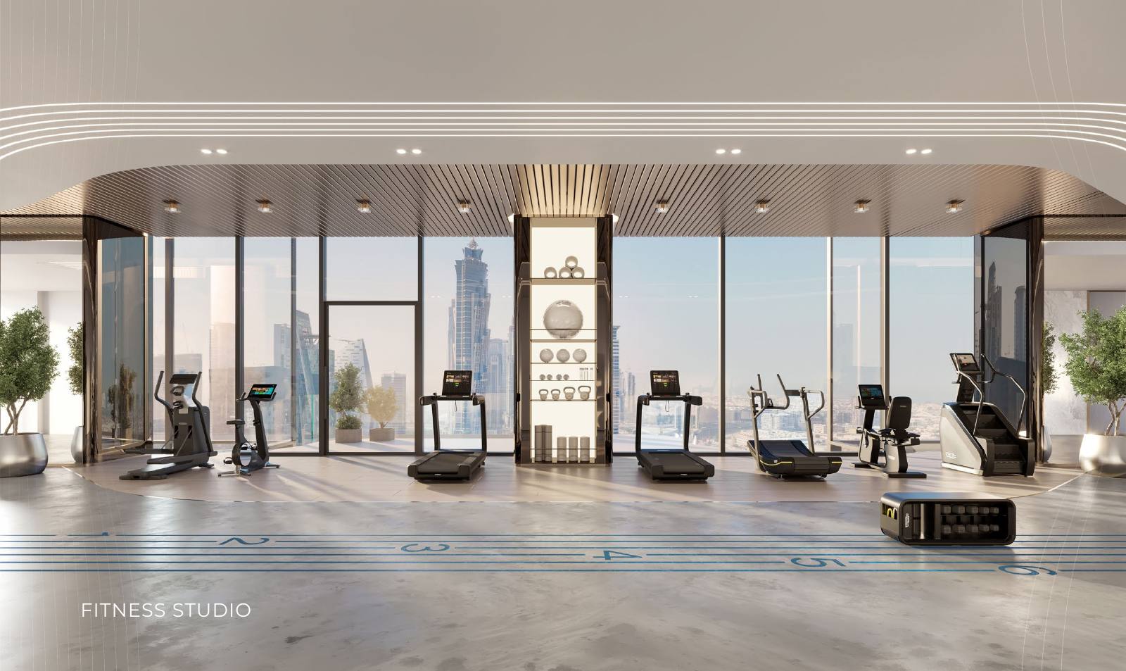 Fitness studio